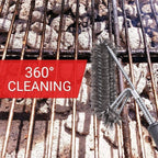Large Barbecue Grill Pan Cleaning Wire Brush - British D'sire