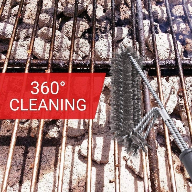 Large Barbecue Grill Pan Cleaning Wire Brush - British D'sire