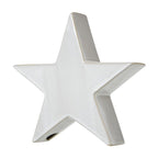 Large Ceramic Standing Star Decoration - Christmas Decor - British D'sire