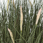 Large Fountain Grass Plant In Pot Artificial Flower Stem - Artificial Plants & Trees - British D'sire