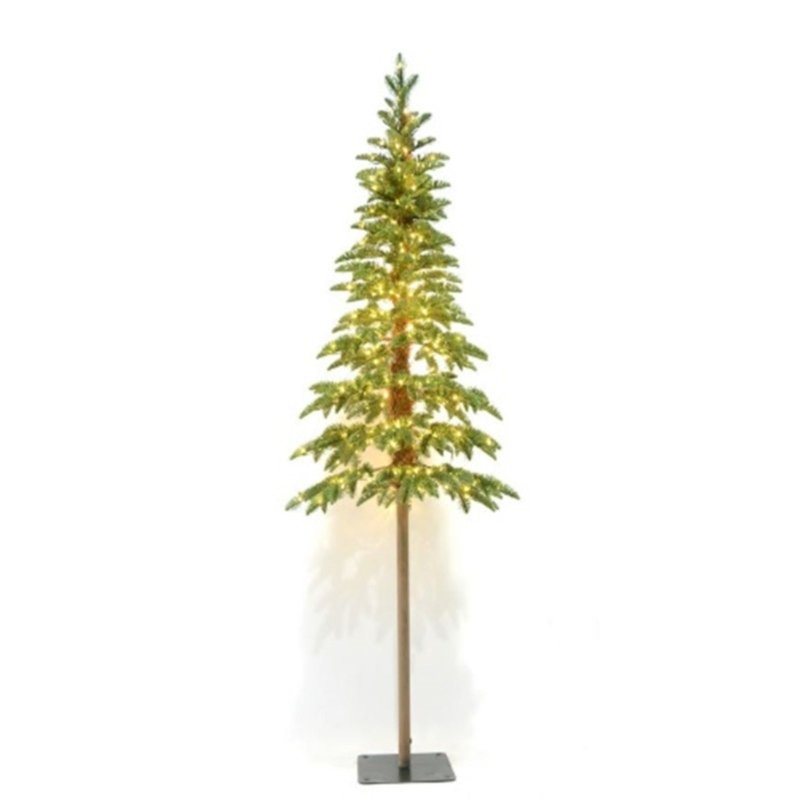 Large Green Woodland Pre-Lit 350 Led Christmas Tree - Christmas Decor - British D'sire