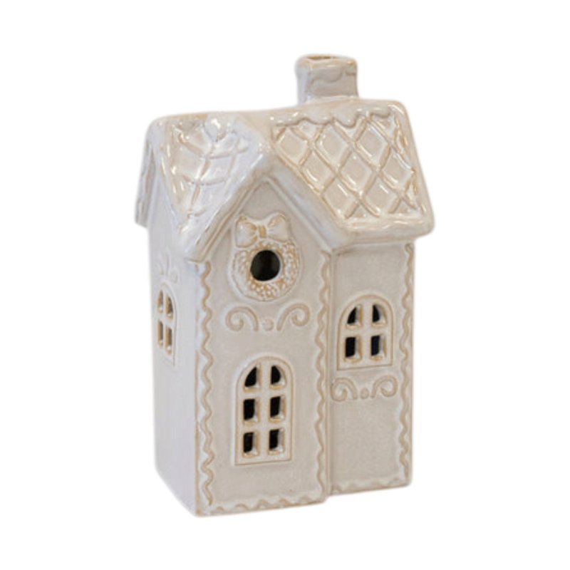 Large LED Christmas Decorated Townhouse - Christmas Decor - British D'sire