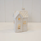 Large LED Christmas Decorated Townhouse - Christmas Decor - British D'sire