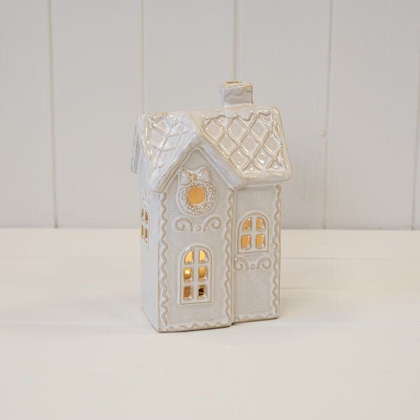 Large LED Christmas Decorated Townhouse - Christmas Decor - British D'sire