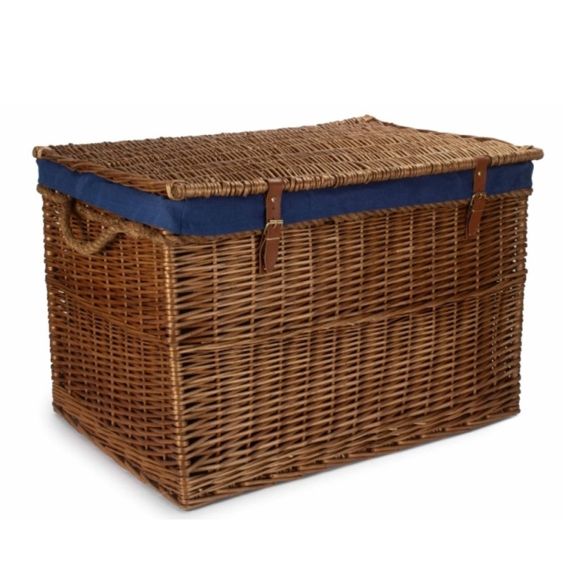Large Light Steamed Storage Hamper - Storage Baskets - British D'sire