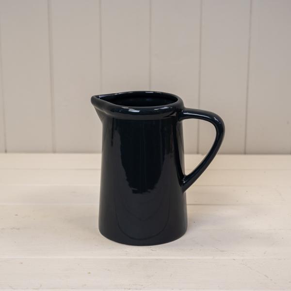 Large Midnight Blue Ceramic Jug - Jugs - British D'sire