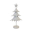 Large Off White Metal Christmas Tree Decoration 53cm - Christmas Decor - British D'sire