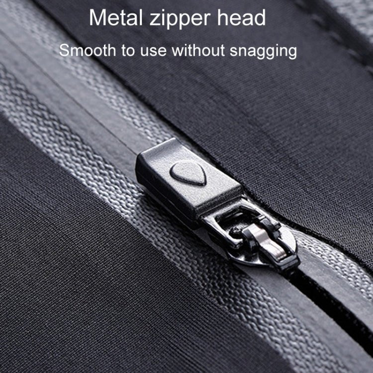 Large OUDU Outdoor Running Cell Phone Waist Pack Men And Women Waterproof Sports Gear(Gray) - British D'sire