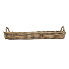 Large Rectangular Rattan Serving Tray - Serving Tray - British D'sire