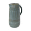Large Rustic Blue Ceramic Jug for Floral and Home Décor - Jugs - British D'sire