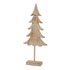 Large Rustic Fir Tree On Stand - Christmas Decor - British D'sire