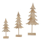 Large Rustic Fir Tree On Stand - Christmas Decor - British D'sire