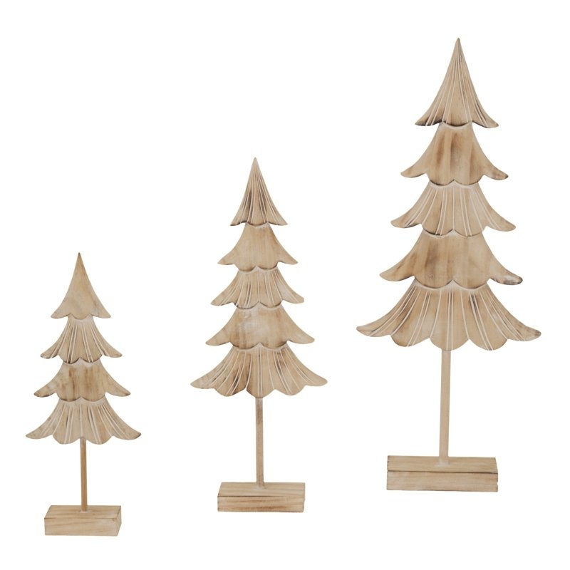 Large Rustic Fir Tree On Stand - Christmas Decor - British D'sire