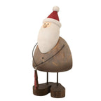 Large Rustic Santa With Tree Decoration - Christmas Decor - British D'sire
