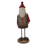 Large Rustic Tall Santa Home Decor Ornament Decoration - Christmas Decor - British D'sire