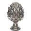 Large Silver Pinecone Finial Decorative Ornament - Figurines - British D'sire