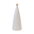 Large Stoneglazed Bobbin Tree with Gold Star - Christmas Decor - British D'sire