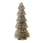 Large Tiered Snowy Brush Tree Home Decor Ornament Decoration - Christmas Decor - British D'sire