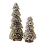 Large Tiered Snowy Brush Tree Home Decor Ornament Decoration - Christmas Decor - British D'sire