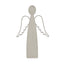 Large Whitewashed Rustic Standing Angel - Christmas Decor - British D'sire