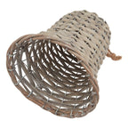 Large Wicker Bell Decoration Christmas Hanging Decoration - Christmas Decor - British D'sire