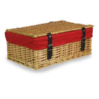 Large Wicker Packaging Basket - Empty Picnic Baskets - British D'sire