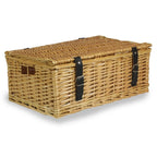 Large Wicker Packaging Basket - Empty Picnic Baskets - British D'sire