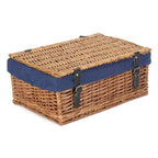 Large Wicker Packaging Basket - Empty Picnic Baskets - British D'sire