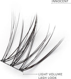 Nanolash DIY Eyelash Extensions 36 pcs - cluster lashes DIY, cluster false eyelashes for lash extensions at home, individual cluster lashes (INNOCENT)
