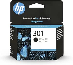 Lazio HP 301 Original Ink Cartridge – CH561EE Black | Reliable, High - Quality Ink for Crisp Prints | Pack of 1 | Ideal for Home & Office Printing | Compatible with Select HP Printers | Long - Lasting Performance - Ink Cartridge - British D'sire