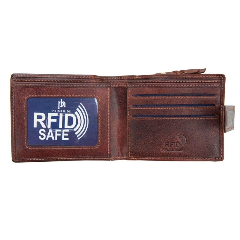 Lazio RFID Bifold Wallet With Large Coin Pocket - 4744 - Lazio - British D'sire