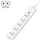 LDNIO SC5319 5 - position Travel Home Office Socket with 38W USB Ports, Cable Length: 2m(EU Plug) - British D'sire