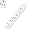 LDNIO SC5319 5 - position Travel Home Office Socket with 38W USB Ports, Cable Length: 2m(UK Plug) - British D'sire