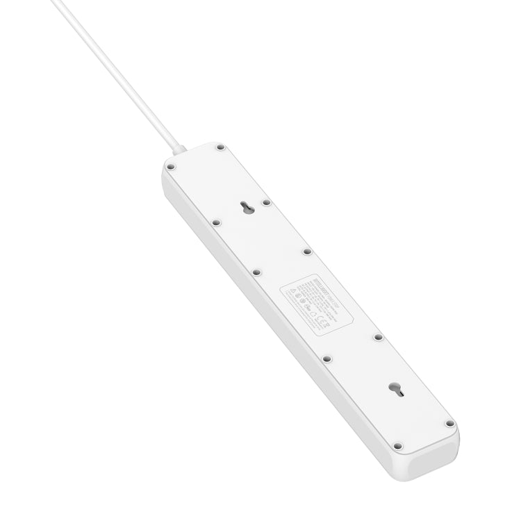 LDNIO SC5319 5 - position Travel Home Office Socket with 38W USB Ports, Cable Length: 2m(US Plug) - British D'sire
