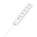 LDNIO SC5319 5 - position Travel Home Office Socket with 38W USB Ports, Cable Length: 2m(US Plug) - British D'sire