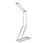 LED Desk Lamp 3W Folding Adjust USB Charging Eye Protection Table Lamp(Silver) - British D'sire