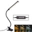 LED Desk Lamp 8W Folding Adjustable USB Charging Eye Protection Table Lamp, USB Charge Version(Black) - British D'sire