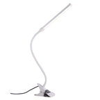 LED Desk Lamp 8W Folding Adjustable USB Charging Eye Protection Table Lamp, USB Charge Version(White) - British D'sire