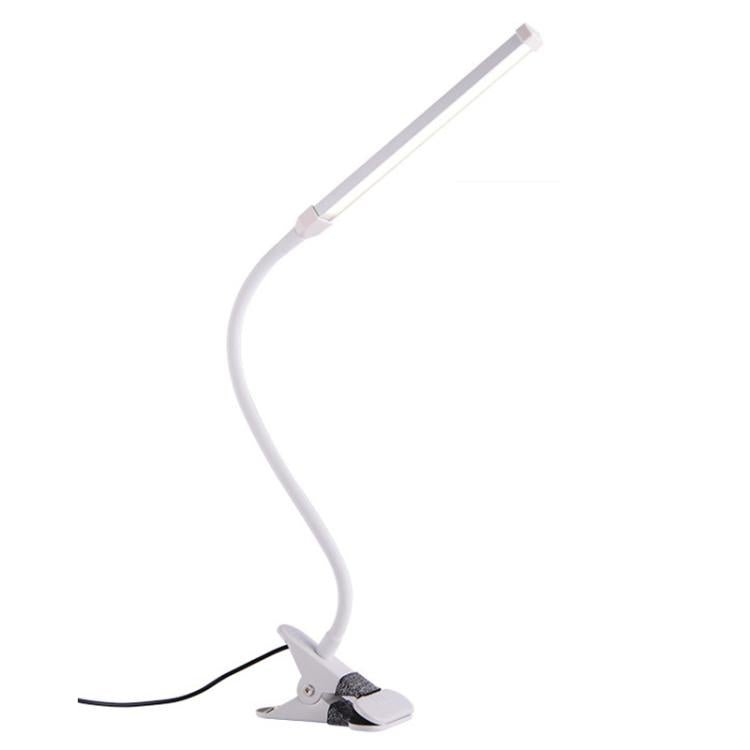 LED Desk Lamp 8W Folding Adjustable USB Charging Eye Protection Table Lamp, USB Charge Version(White) - British D'sire
