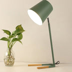 LED Eye - caring Table Lamp Modern Creative Minimalist Bedroom Bedside Lamp Student Study Table Lamp (Green) - British D'sire