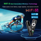 LEMFO DQ10 Allwinner H618 Quad Core ARM Cortex A53 8K HD Android TV Stick, RAM:2GB+16GB(UK Plug) - British D'sire