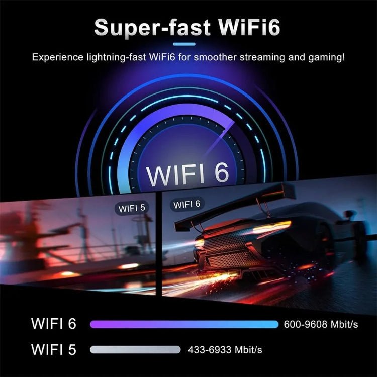 LEMFO DQ10 Allwinner H618 Quad Core ARM Cortex A53 8K HD Android TV Stick, RAM:2GB+16GB(UK Plug) - British D'sire