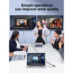Lemorele HD10 USB / Type-C to HDMI-compatible Computer Phone HD Screen Adapter - British D'sire