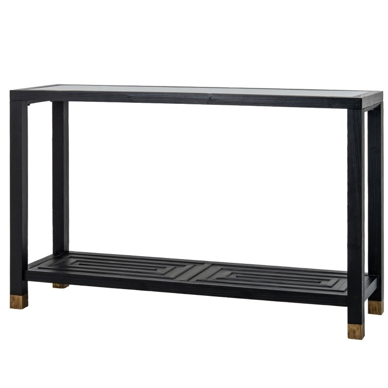 Lennox Black Console Table Home Decor Furniture - Tables - British D'sire