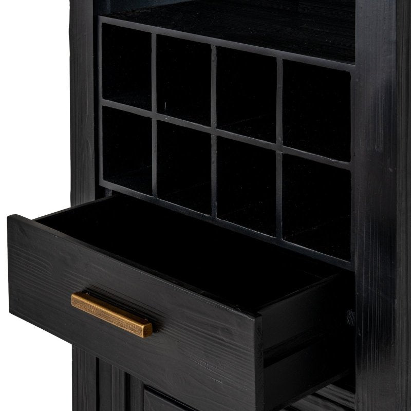 Lennox Black Drinks Unit - Sideboards - British D'sire