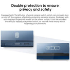 Lenovo ThinkBook 14s Yoga 1JCD Laptop, 14 inch, 16GB+512GB, Windows 10 Professional Edition, Intel Core i5 - 1135G7 Quad Core up to 4.2GHz, Support WiFi 6 & Bluetooth & HDMI, US Plug (Blue) - British D'sire