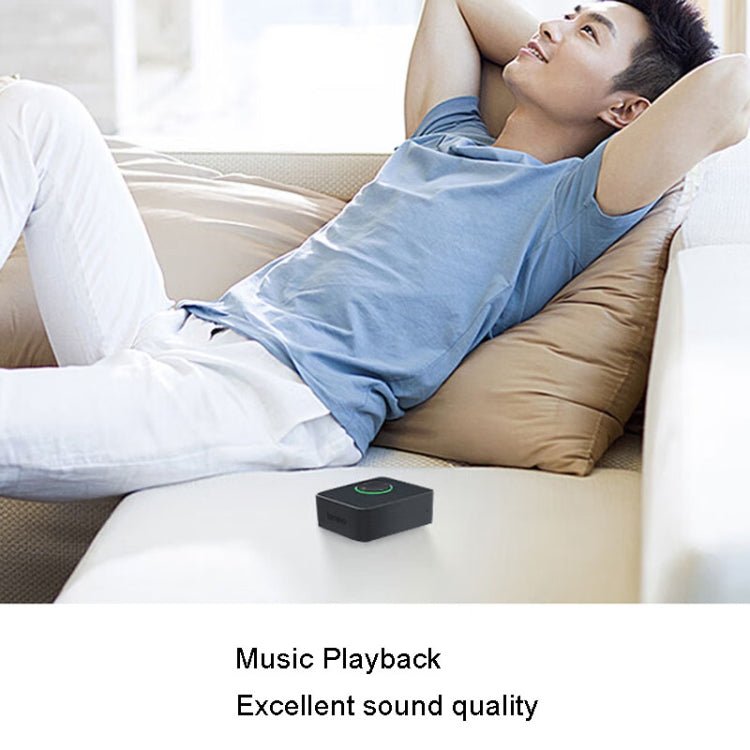 Lenovo Thinkplus MCP01 Intelligent Video Conference Omnidirectional Microphone Sound Portable Bluetooth Microphone Speaker(Black) - British D'sire