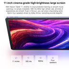 Lenovo Xiaoxin Pad 11 inch WiFi Tablet, 8GB+128GB, Android 15, MediaTek Dimensity 6300 Octa Core,US Plug (Grey) - British D'sire