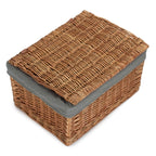 Light Steamed Cotton Lined Storage Basket - Storage Baskets - British D'sire