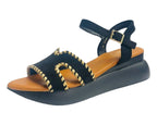 Lightweight Ankle Strap Padded Wedge Sandals - Sandals - British D'sire